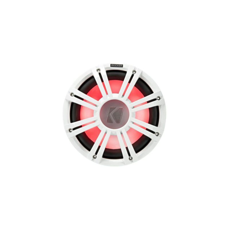 Subwoofer KICKER 25 cm Resistente al Agua 4 Ω Rejilla Blanca