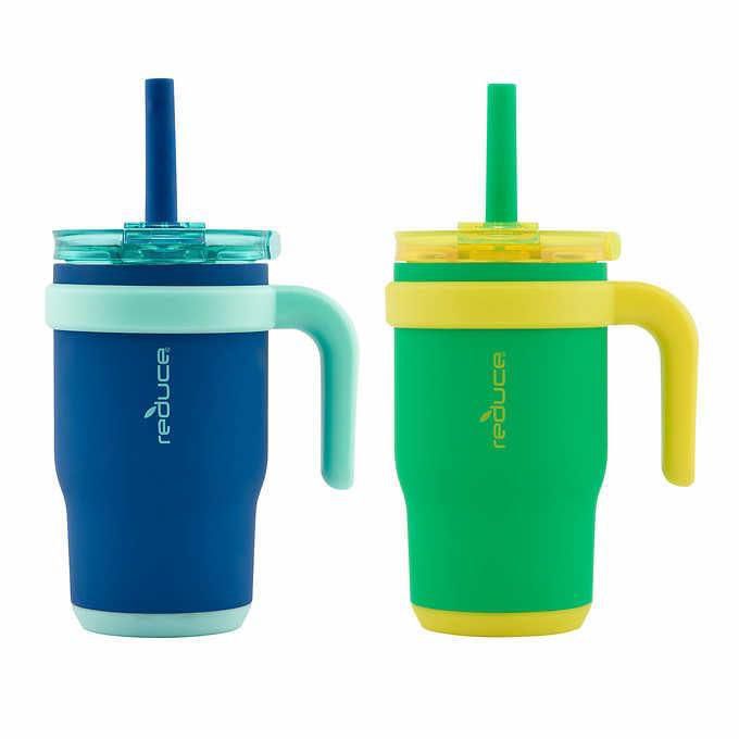 Vaso Bebida REDUCE 420 ml Pack de 2 a prueba de fugas