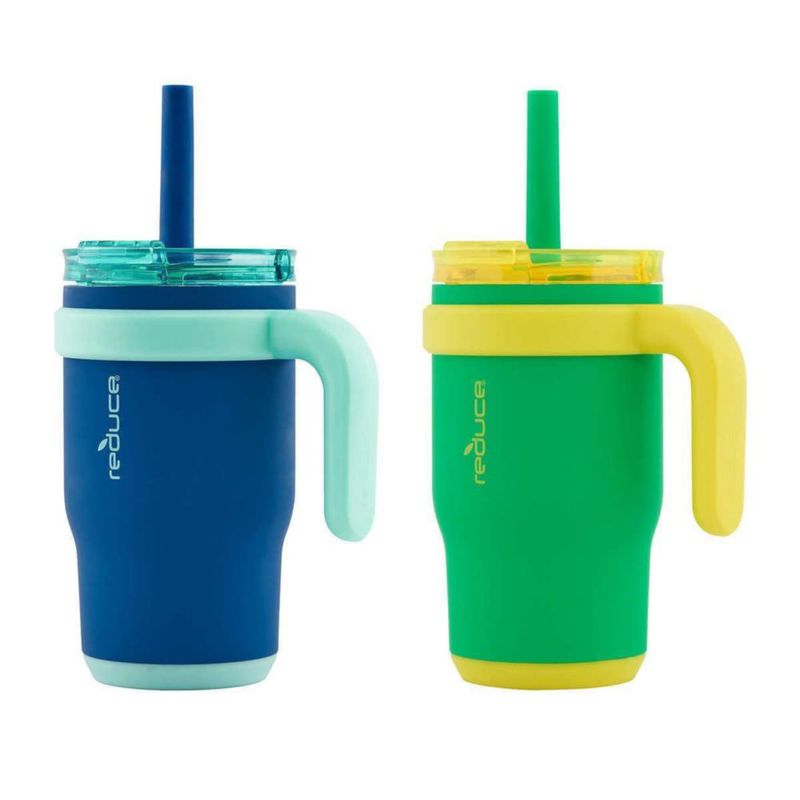 Vaso Bebida REDUCE 420 ml Pack de 2 a prueba de fugas