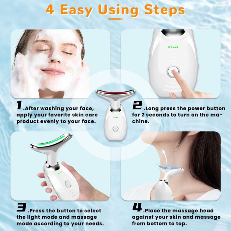 Dispositivo de estiramiento facial Bestechy Professional con 7 colores 2024