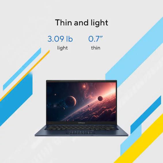 Notebook ASUS Vivobook 14" FHD i3-1315U 16GB 512GB SSD