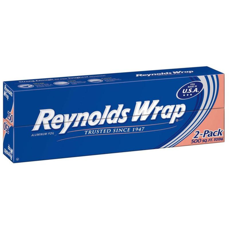 Papel de Aluminio Reynolds 500 pies cuadrados (2 unidades)