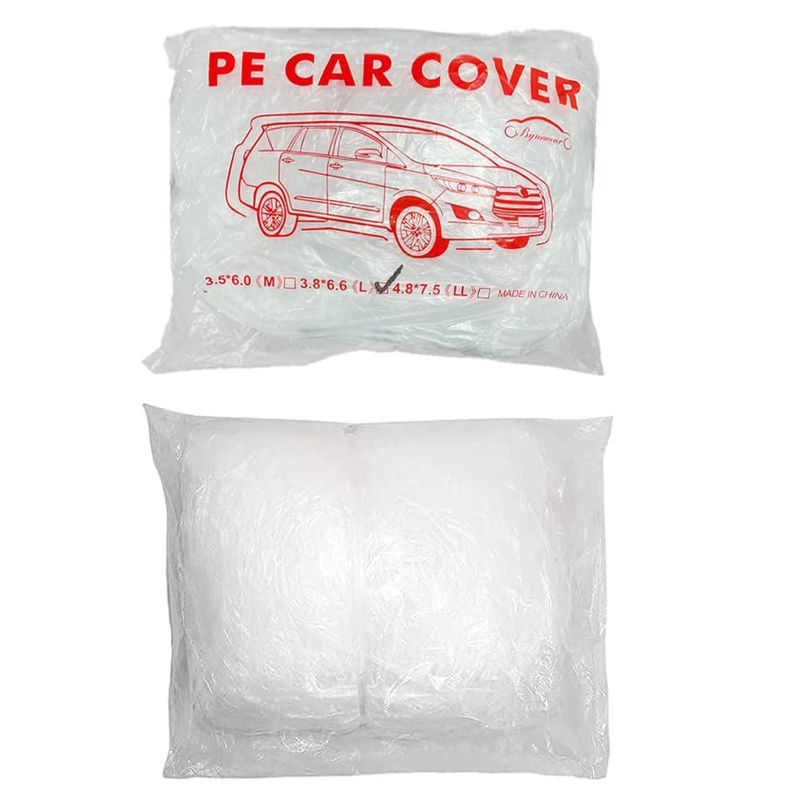 Cobertura Descartable para Coche LuliKa 38 m x 66 m Pack de 5