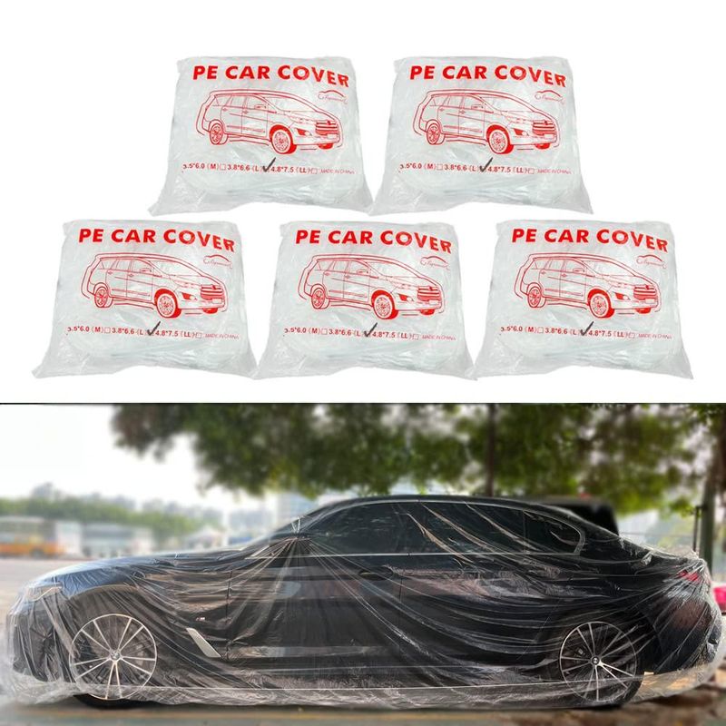 Cobertura Descartable para Coche LuliKa 38 m x 66 m Pack de 5