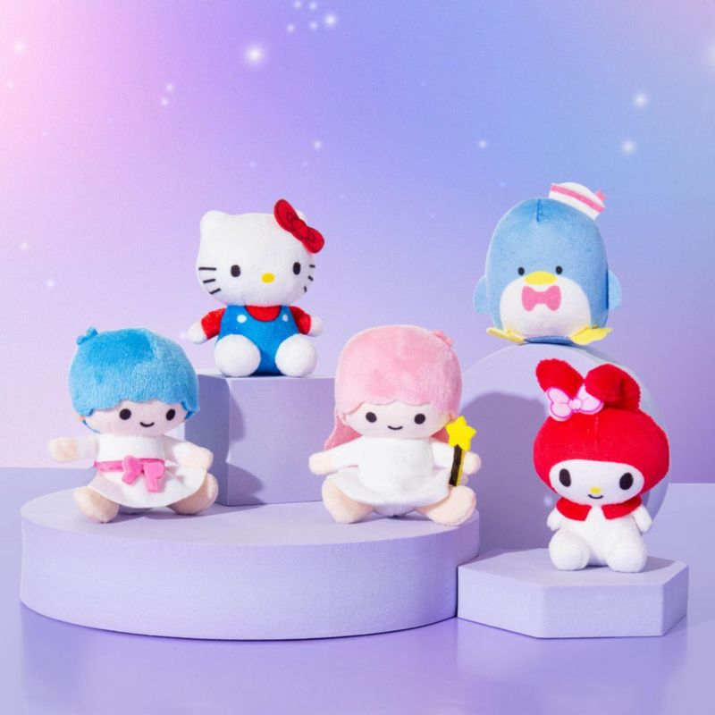 Colección de 5 figuras micro Hello Kitty de Micro Teenies