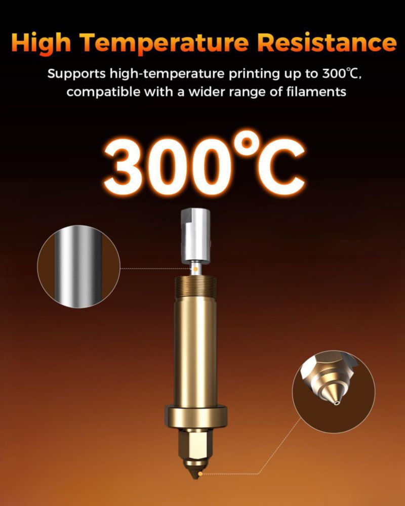 Bloque calefactor cerámico Creality Ender 5 Max 300 °C