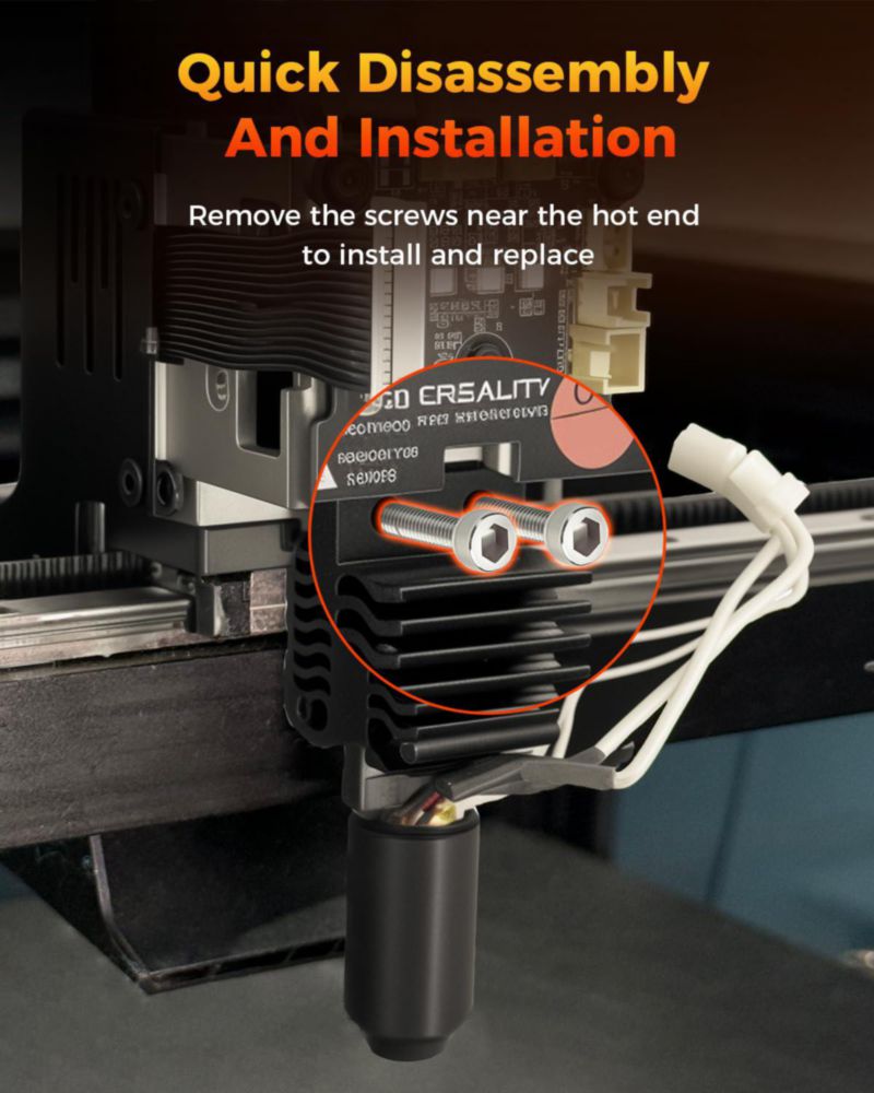 Bloque calefactor cerámico Creality Ender 5 Max 300 °C