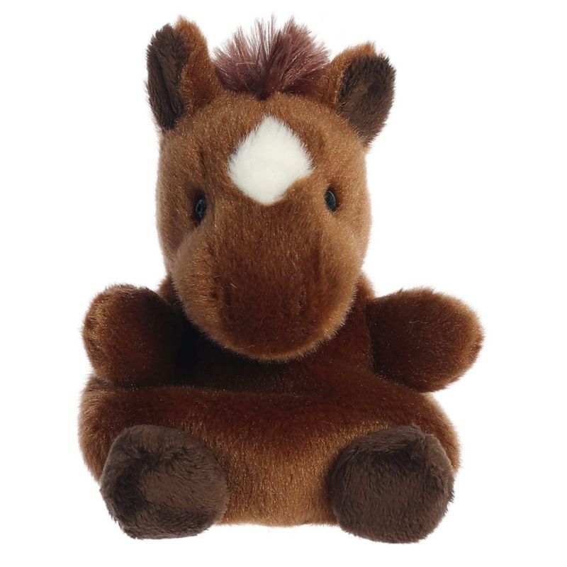 Peluche Aurora Palm Pals 15 cm Caballo Marrón Trufa