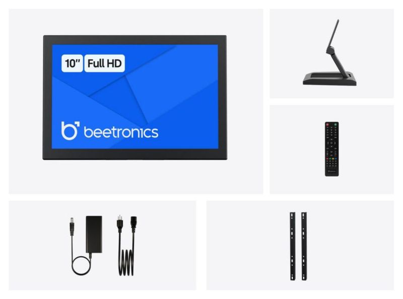 Monitor Beetronics 25 cm Full HD IPS 10HD7M