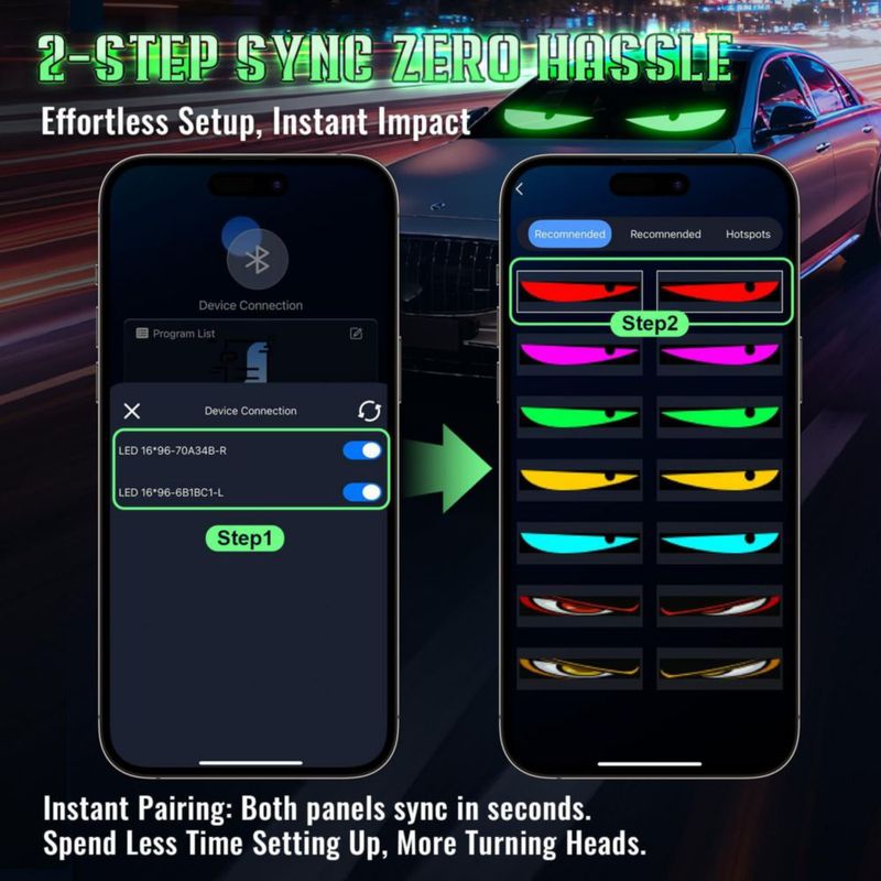 Tiras de LED Sachie 49 cm USB impermeables con app