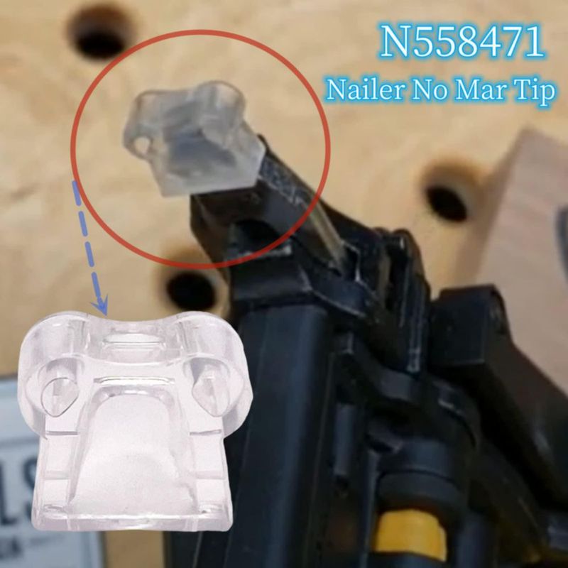 Punta sin marcas para pistola de clavos SURPOUF N558471/N569446 (paquete de 6)
