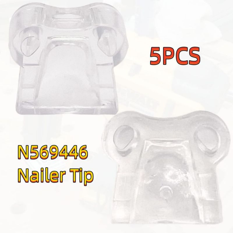 Punta sin marcas para pistola de clavos SURPOUF N558471/N569446 (paquete de 6)