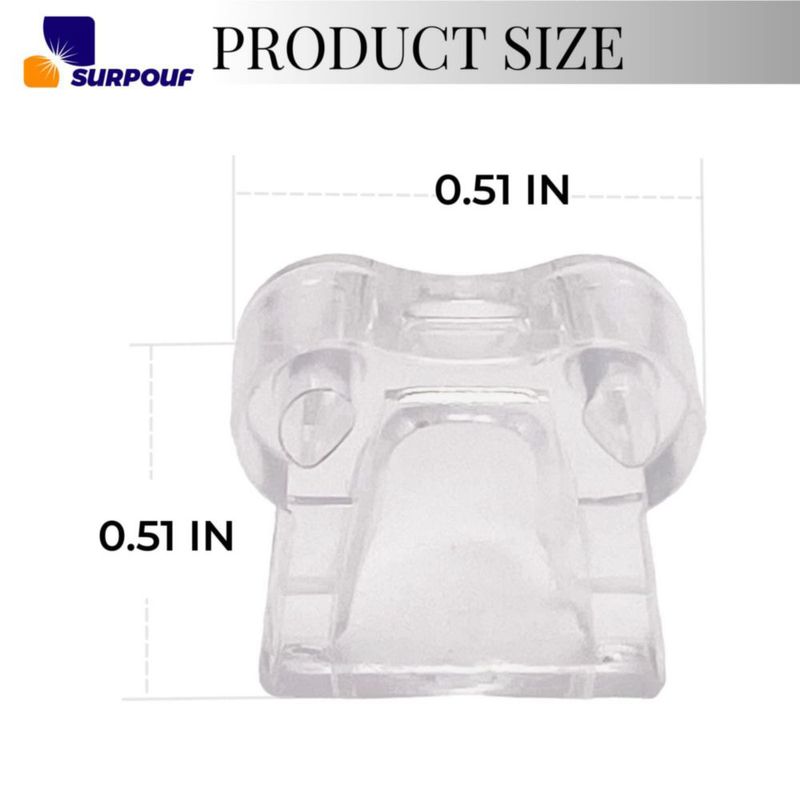 Punta sin marcas para pistola de clavos SURPOUF N558471/N569446 (paquete de 6)