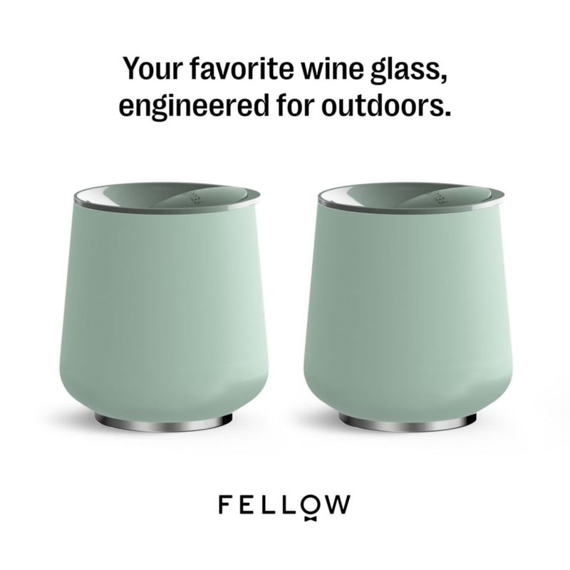 Vaso Tumbler de Vino Fellow 354 ml Mint Chip (2 unidades)