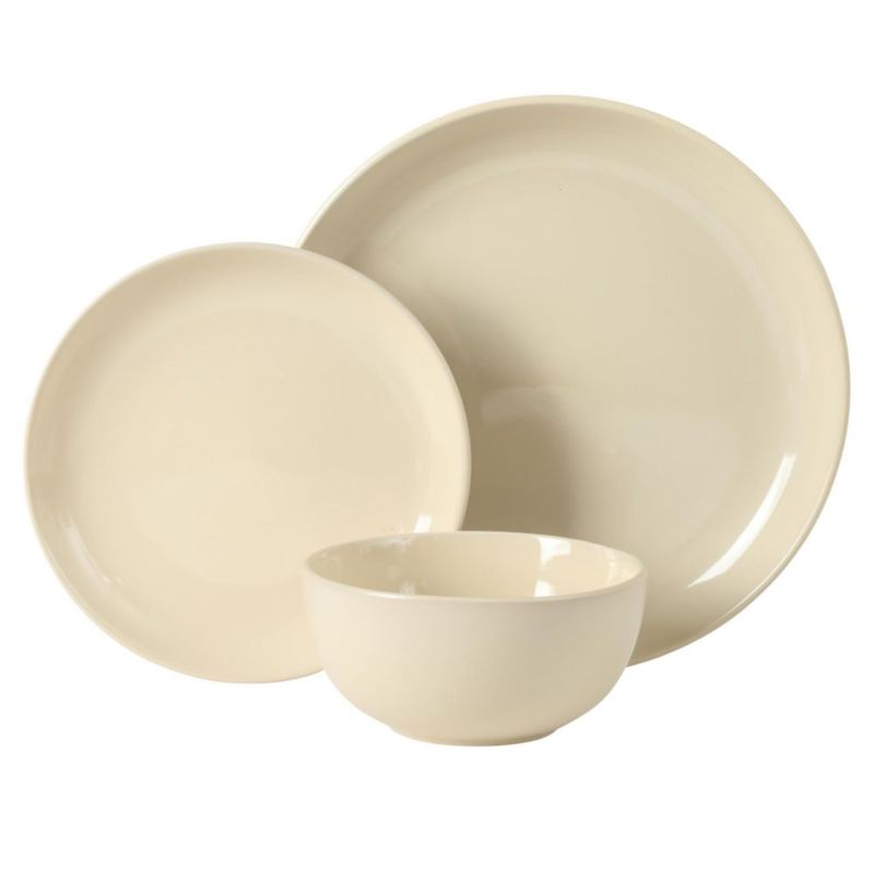 Juego de vajilla Gibson Home 12 piezas colores surtidos
