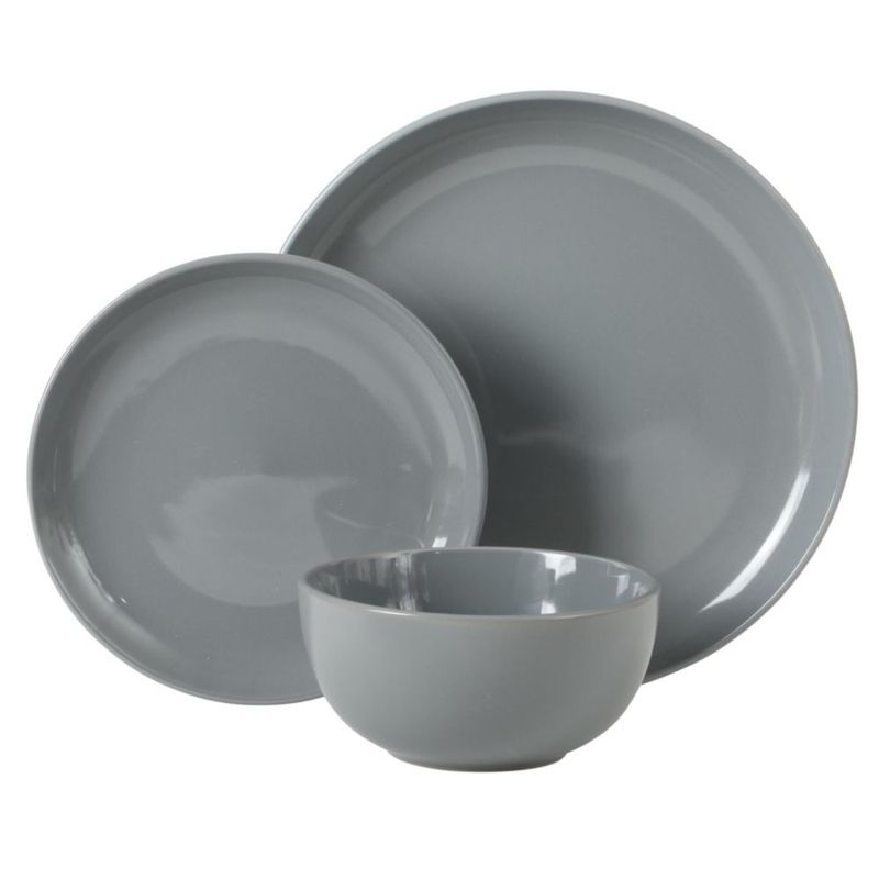 Juego de vajilla Gibson Home 12 piezas colores surtidos