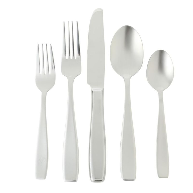 Juego de cubiertos de 20 piezas Gibson Home de acero inoxidable