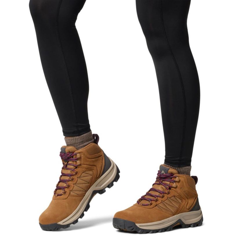 Bota Columbia Transverse de gamuza impermeable para senderismo