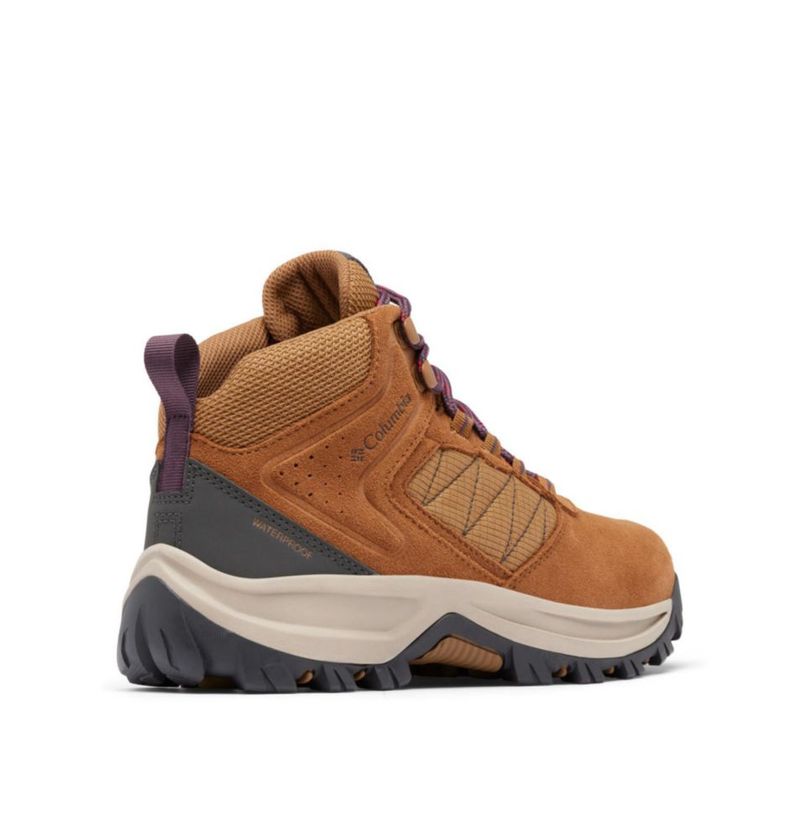 Bota Columbia Transverse de gamuza impermeable para senderismo
