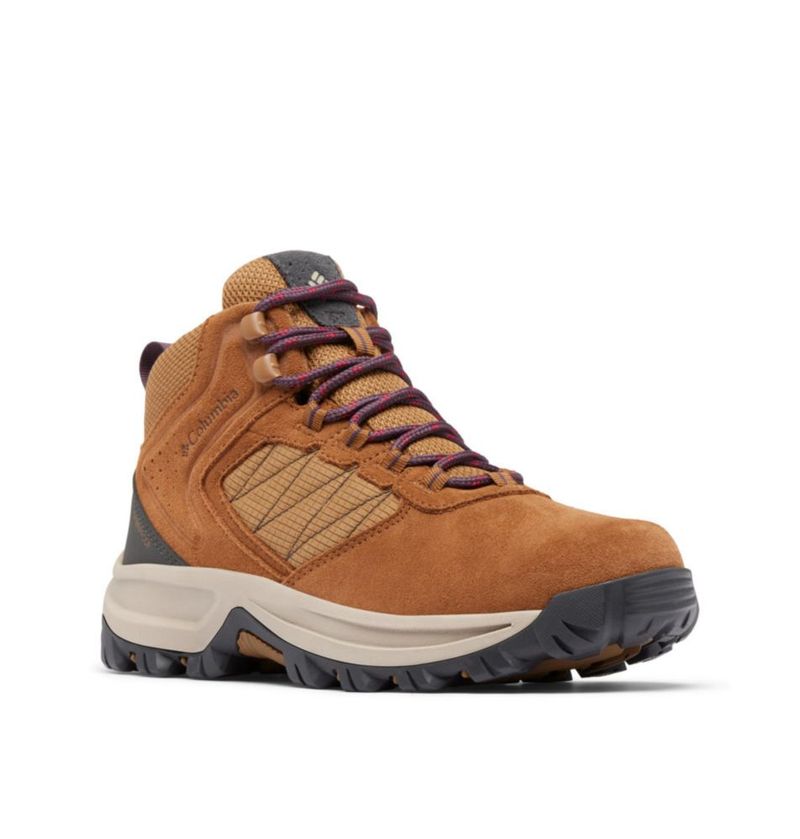 Bota Columbia Transverse de gamuza impermeable para senderismo