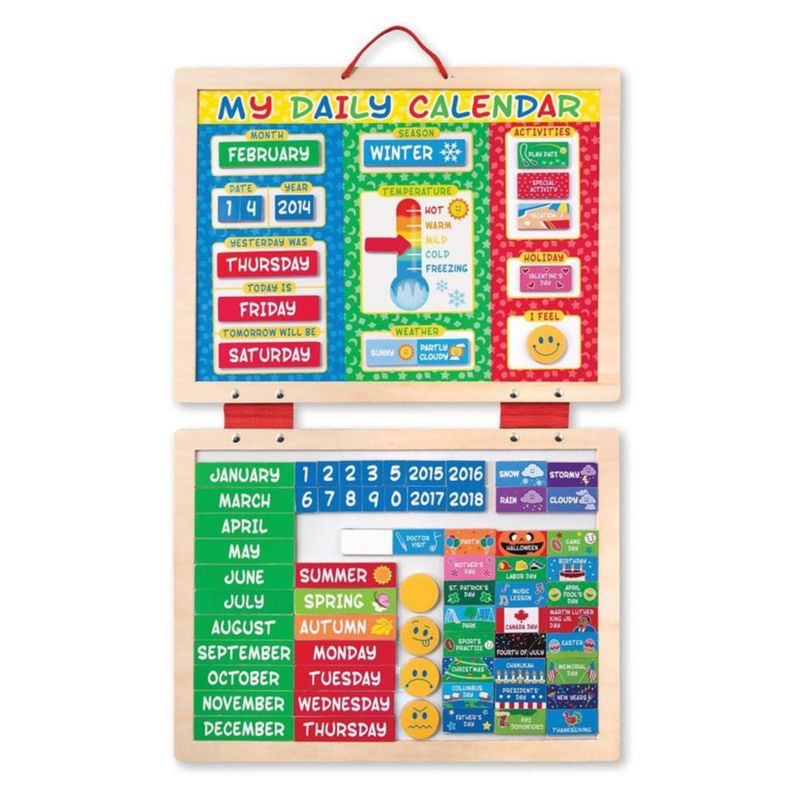 Calendario Magnético Diario My First de Melissa & Doug