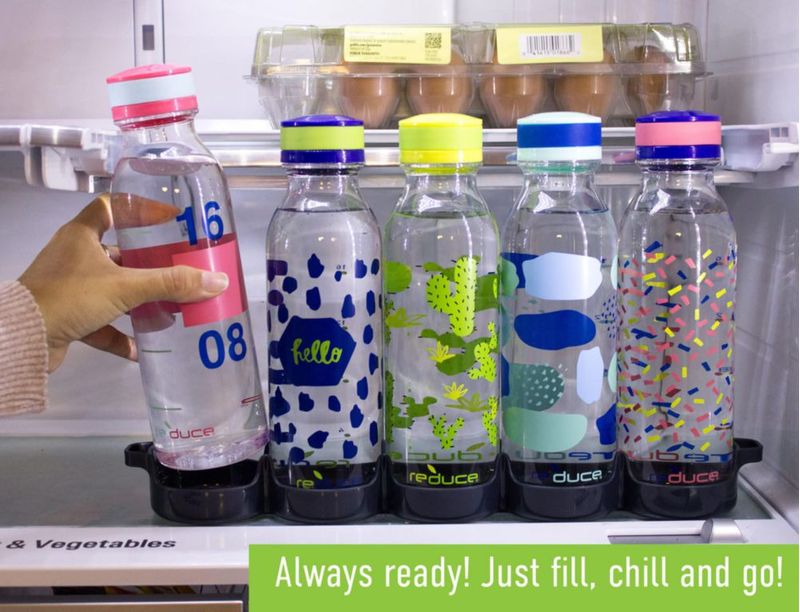 Botella de agua REDUCE 591 ml pack de 5 libre de BPA