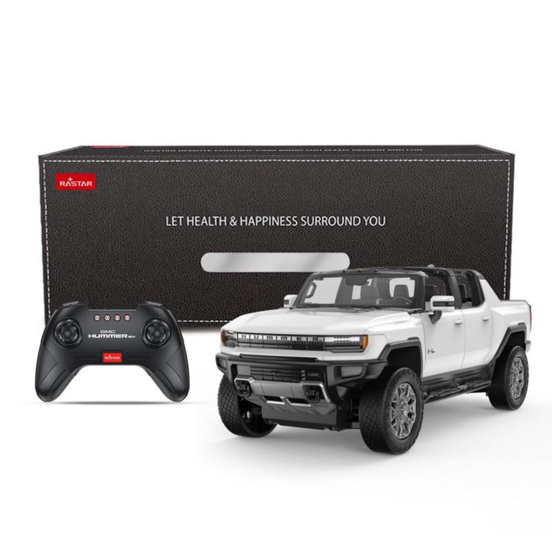 Coche RC RASTAR 1/16 GMC Hummer EV Pickup 2.4G Blanco