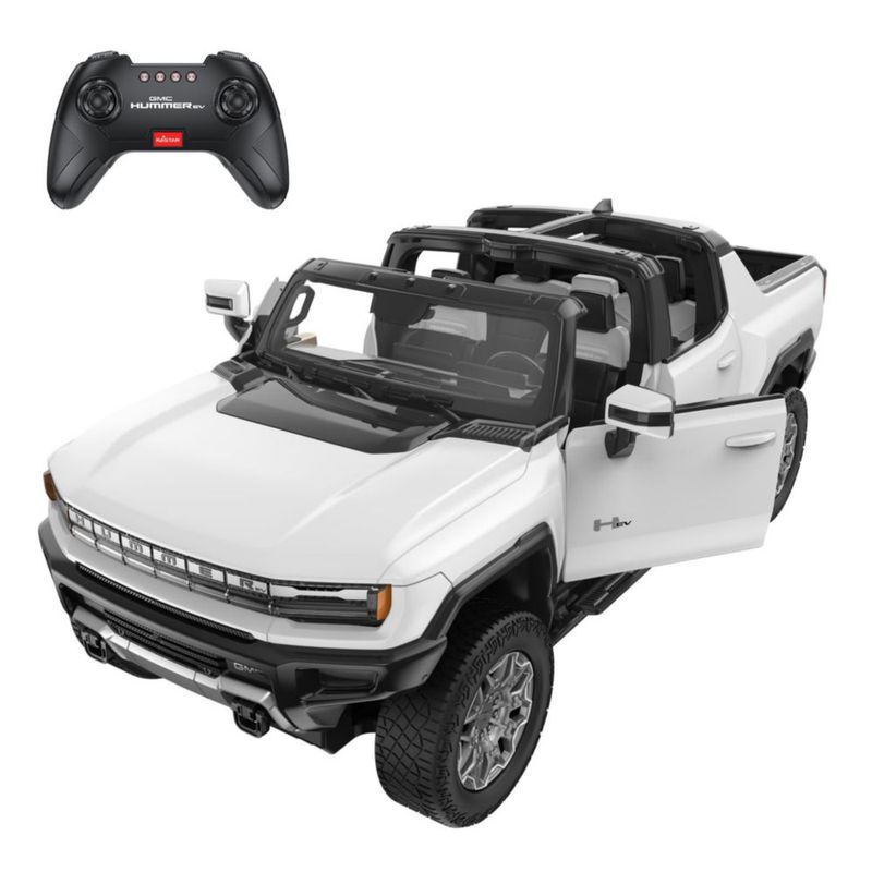 Coche RC RASTAR 1/16 GMC Hummer EV Pickup 2.4G Blanco