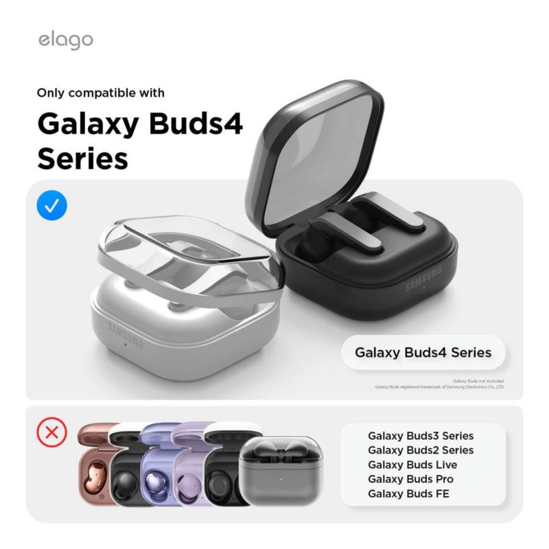 Estuche elago AW5 para Galaxy Buds 4/4 Pro