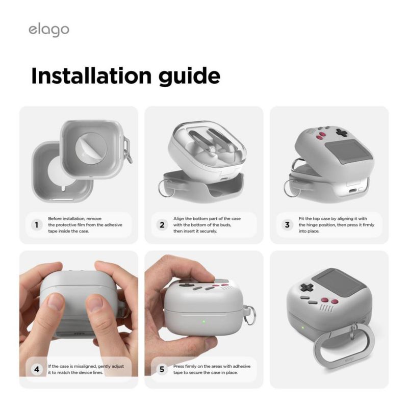 Estuche elago AW5 para Galaxy Buds 4/4 Pro