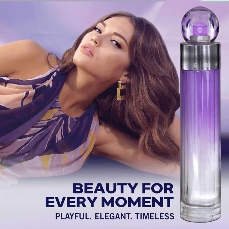 Perfume Perry Ellis 360° Purple 100 ml Eau de Parfum para mujer