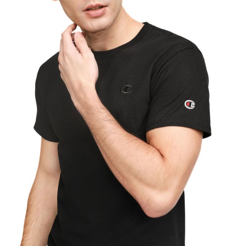 Camiseta masculina Champion talla 4X negra - Jersey clásico