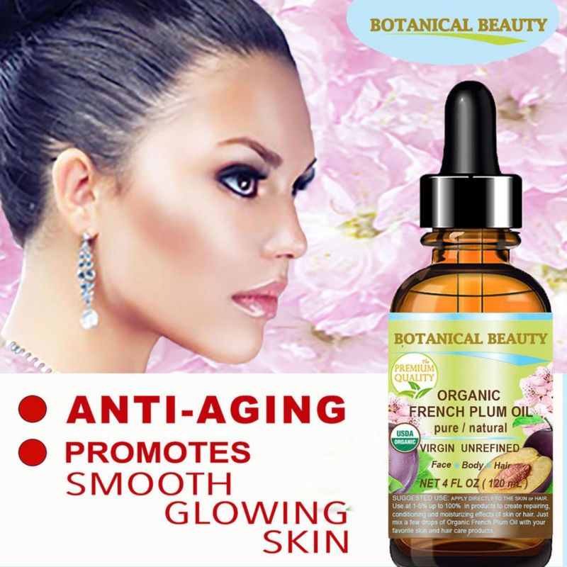 Aceite de Ciruela Botanical Beauty 120 ml Orgánico Prensado en Frío