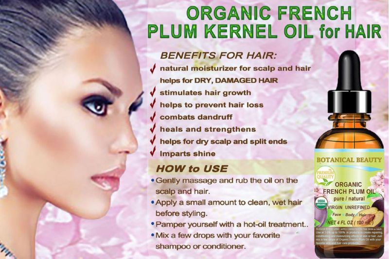 Aceite de Ciruela Botanical Beauty 120 ml Orgánico Prensado en Frío