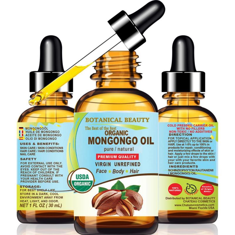 Aceite de Mongongo Botanical Beauty 30 ml Orgánico Virgen