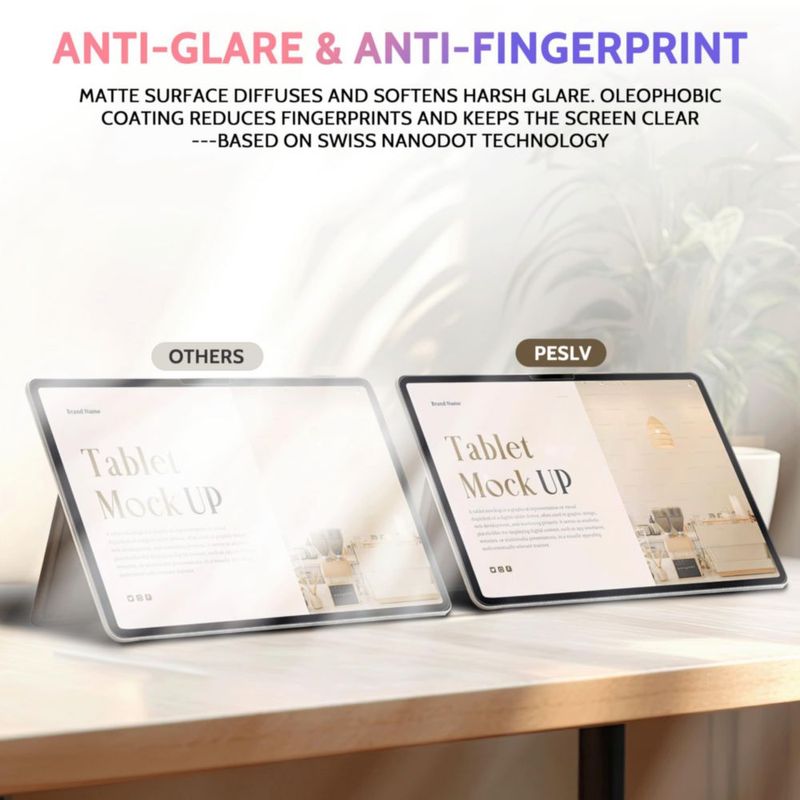 Protector de pantalla Peslv Paperlike 2 unidades para iPad Pro 13"