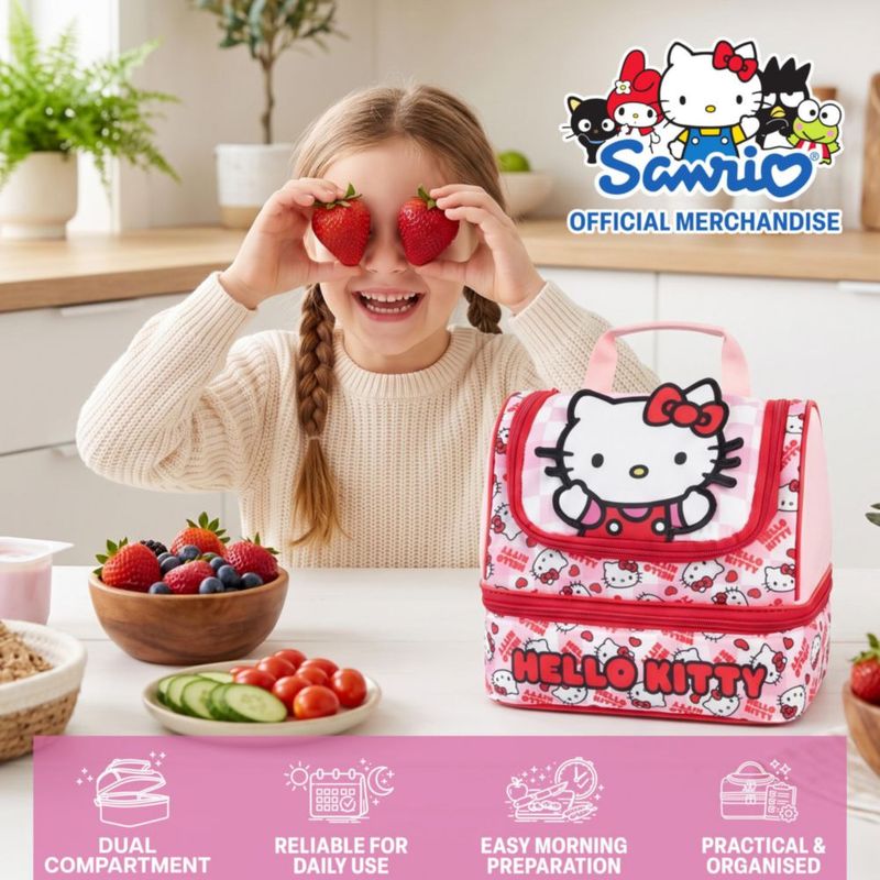 Bolsa de Almuerzo Get Trend Hello Kitty 20x25x23 cm