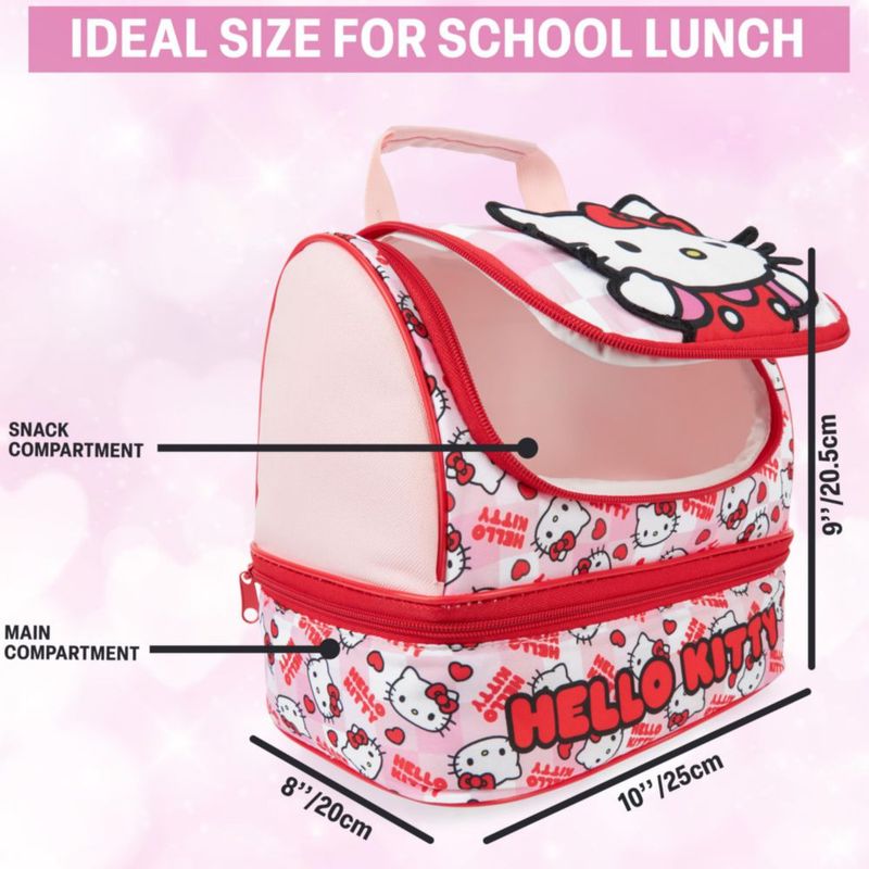 Bolsa de Almuerzo Get Trend Hello Kitty 20x25x23 cm