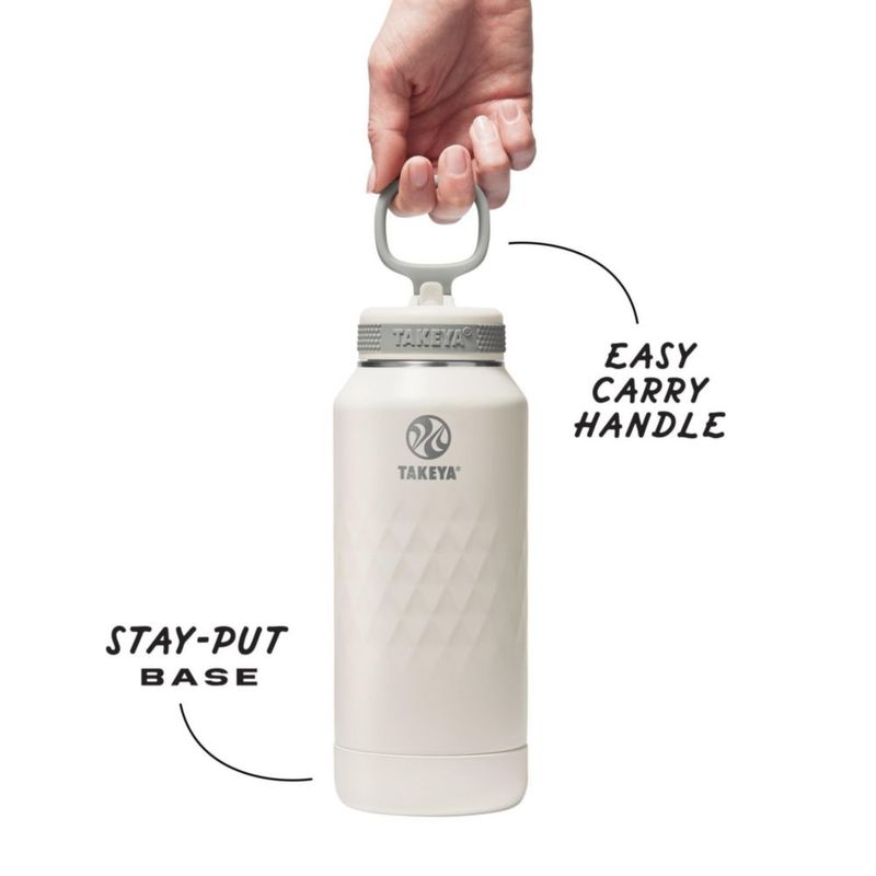 Botella de agua Takeya 950 ml con tapa de pajilla Alpine