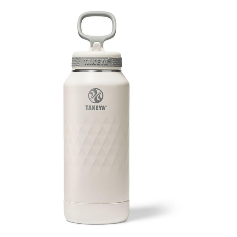 Botella de agua Takeya 950 ml con tapa de pajilla Alpine