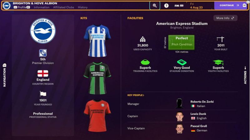 Videojuego SEGA Football Manager 2024 (PS5)