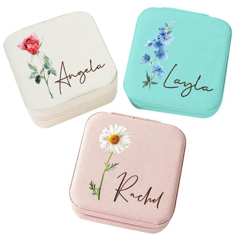 Caja de Joyería Corissy 10 × 10 × 5 cm Personalizada para Mujer