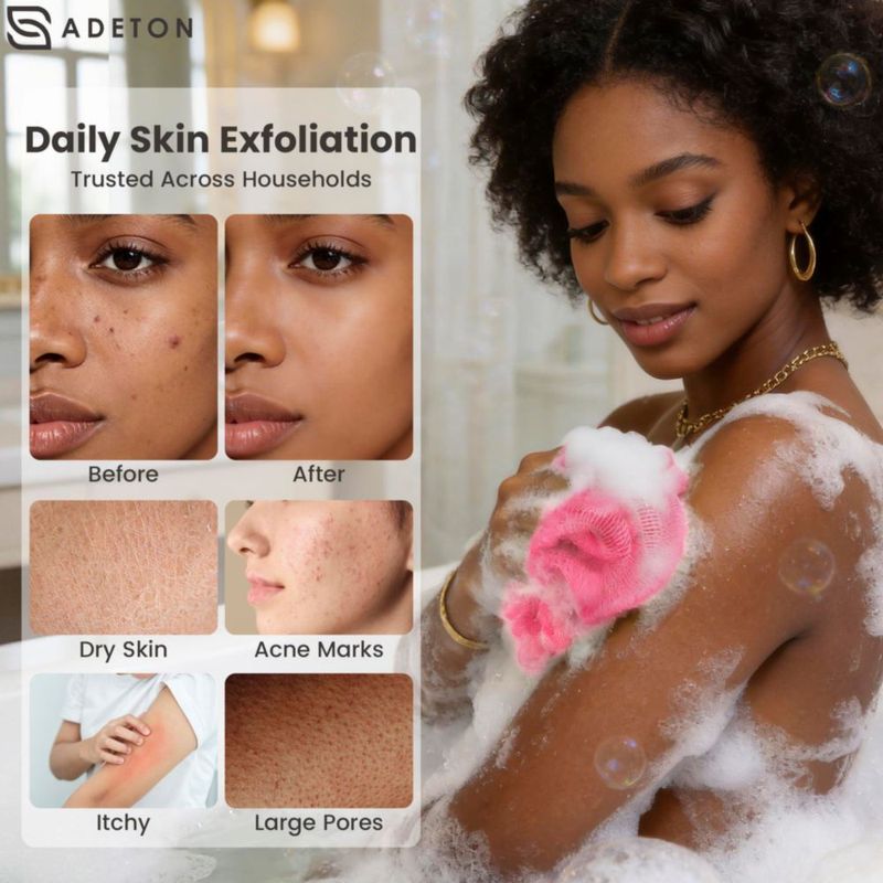 Esponja de Baño ADETON Red Africana – Pack de 2