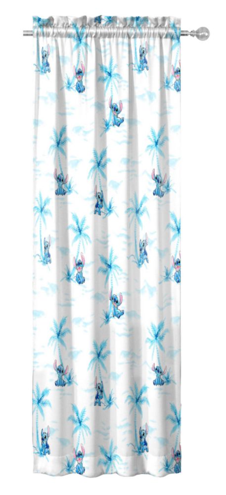 Cortinas Jay Franco 107 cm Blanco Lilo & Stitch (2 unidades)