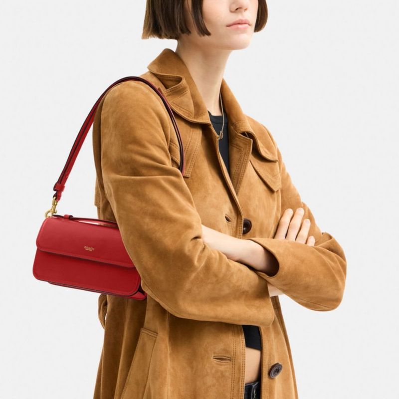 Bolso Coach Elora de 21 cm con asa superior y bandolera