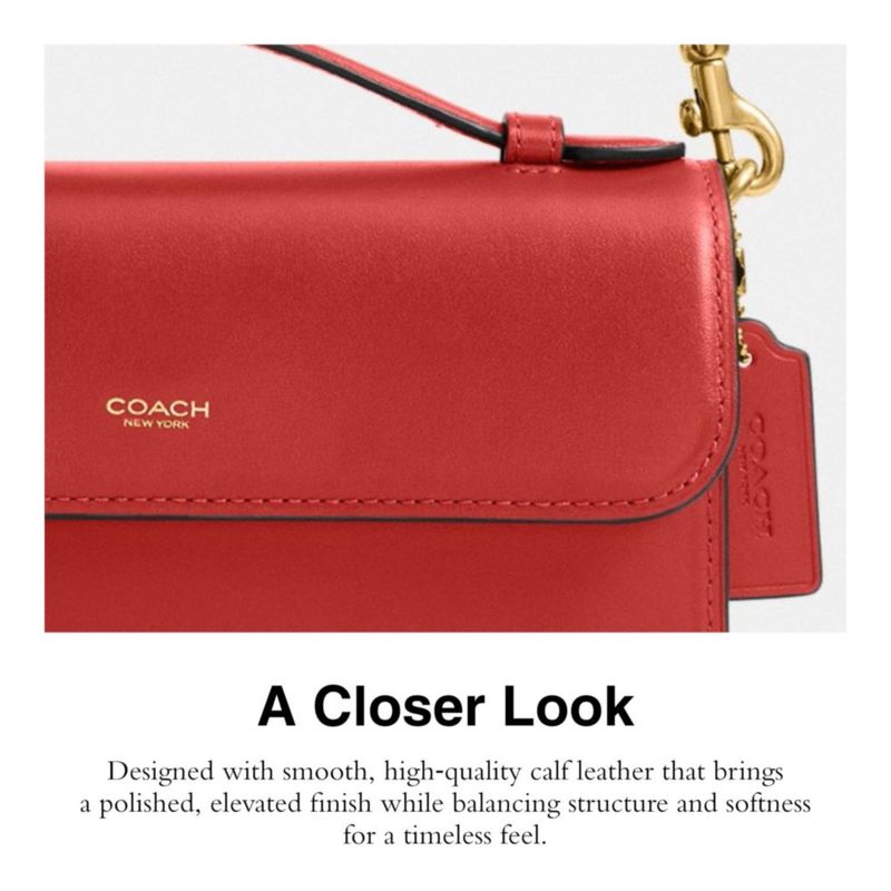 Bolso Coach Elora de 21 cm con asa superior y bandolera