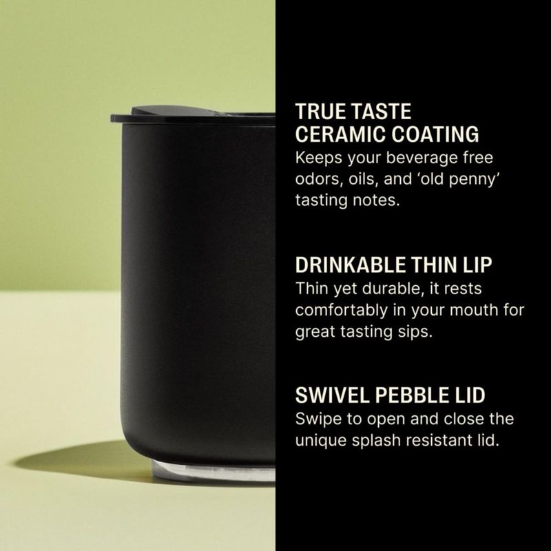 Vaso Fellow de 300 ml con revestimiento cerámico para whisky