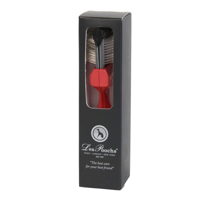 Cepillo Mat Zapper/Emergencia (Color Rojo) - Cepillo Mate - Herramienta Desenredante para Grooming de Perros y Gatos para Groomers Profesionales y