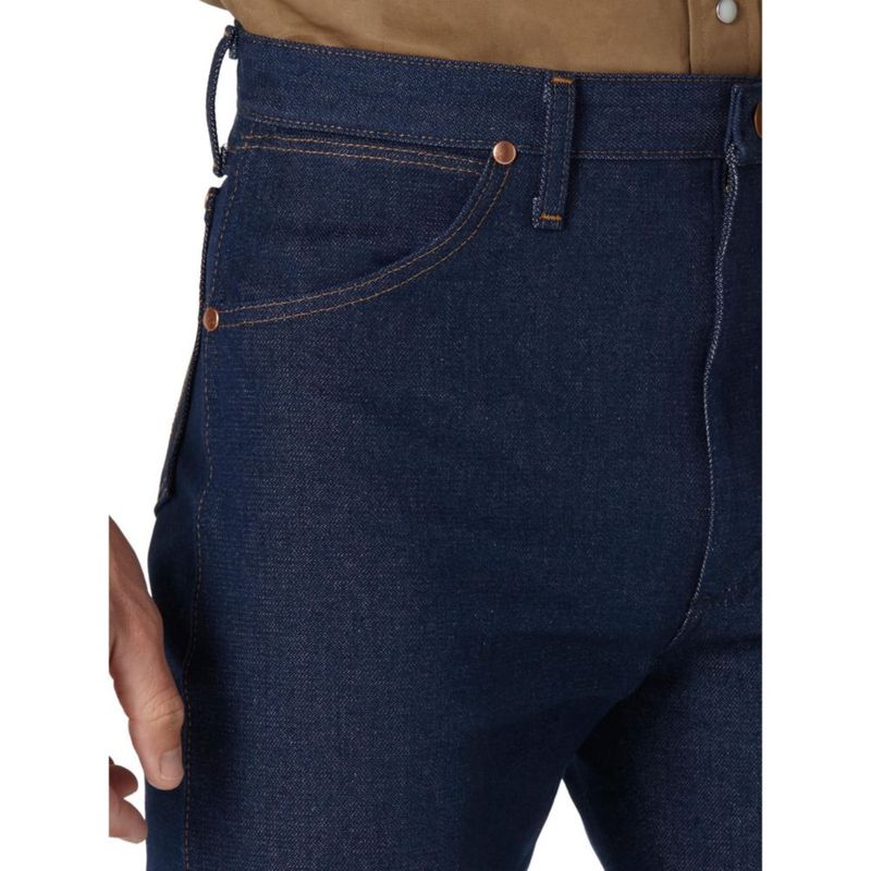 JEANS Wrangler 28W x 30L Índigo Rígido Corte Vaquero