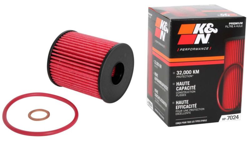 Filtro de Aceite K&N HP-7024 Alta Eficiencia 32000 km
